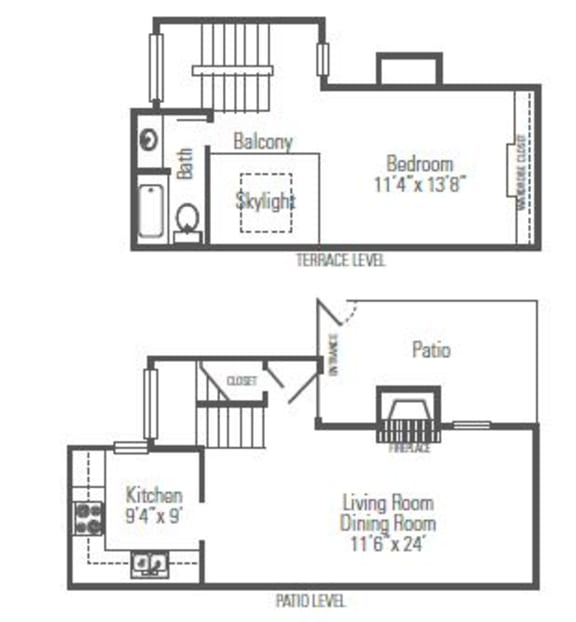 Floor Plans of Horizons East in Wichita, KS